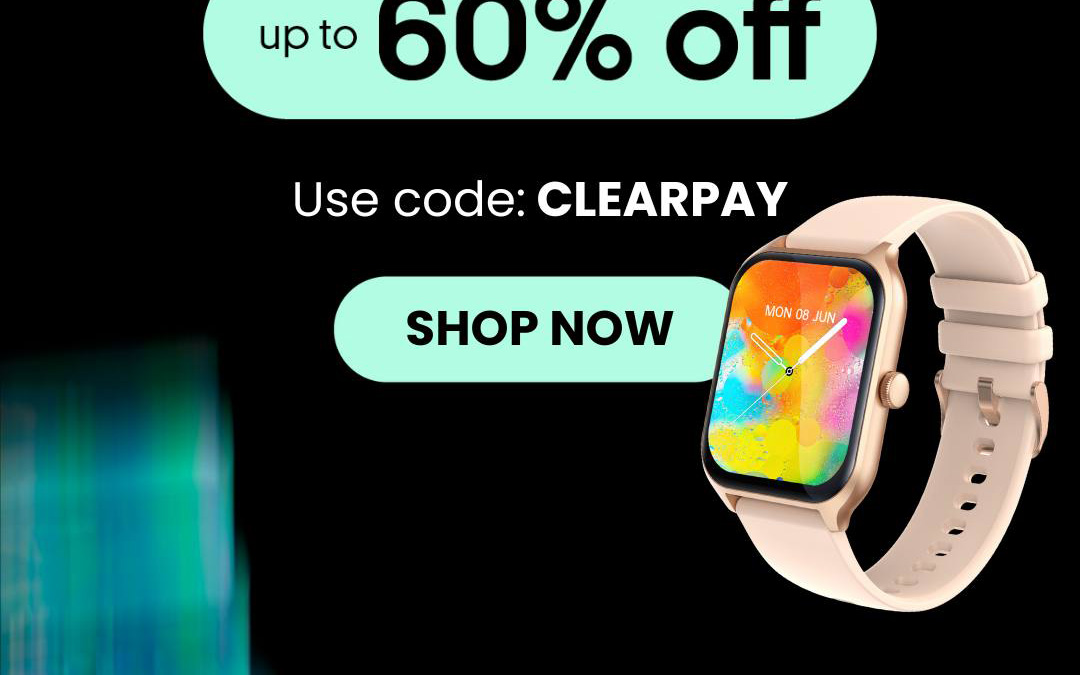 Clearpay SALE Up to 60 OFF Smartwatch For Less